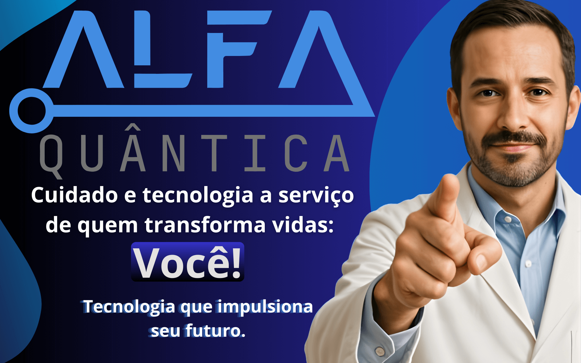 Banner promocional da Alfa Quântica para terapeutas integrativos