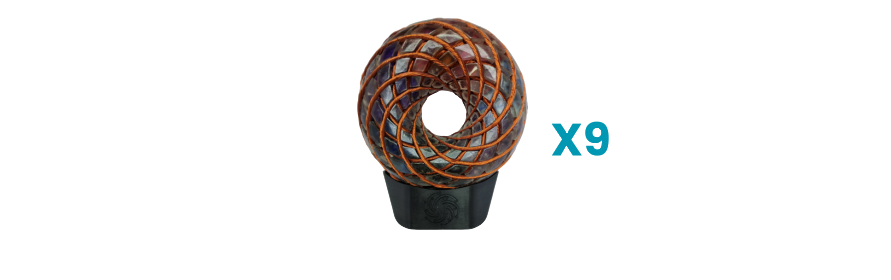 Kit Xvortex-X9 Fusion avançado com Arcon e bobinas para terapias energéticas em medicina integrativa.
